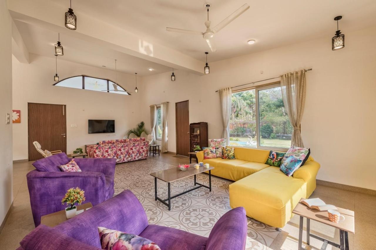 Saffronstays Roselle, Malavli - Pet-Friendly Pool Villa With Modern Interiors Лонавала Екстериор снимка