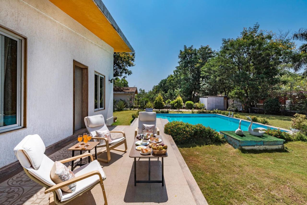 Saffronstays Roselle, Malavli - Pet-Friendly Pool Villa With Modern Interiors Лонавала Екстериор снимка