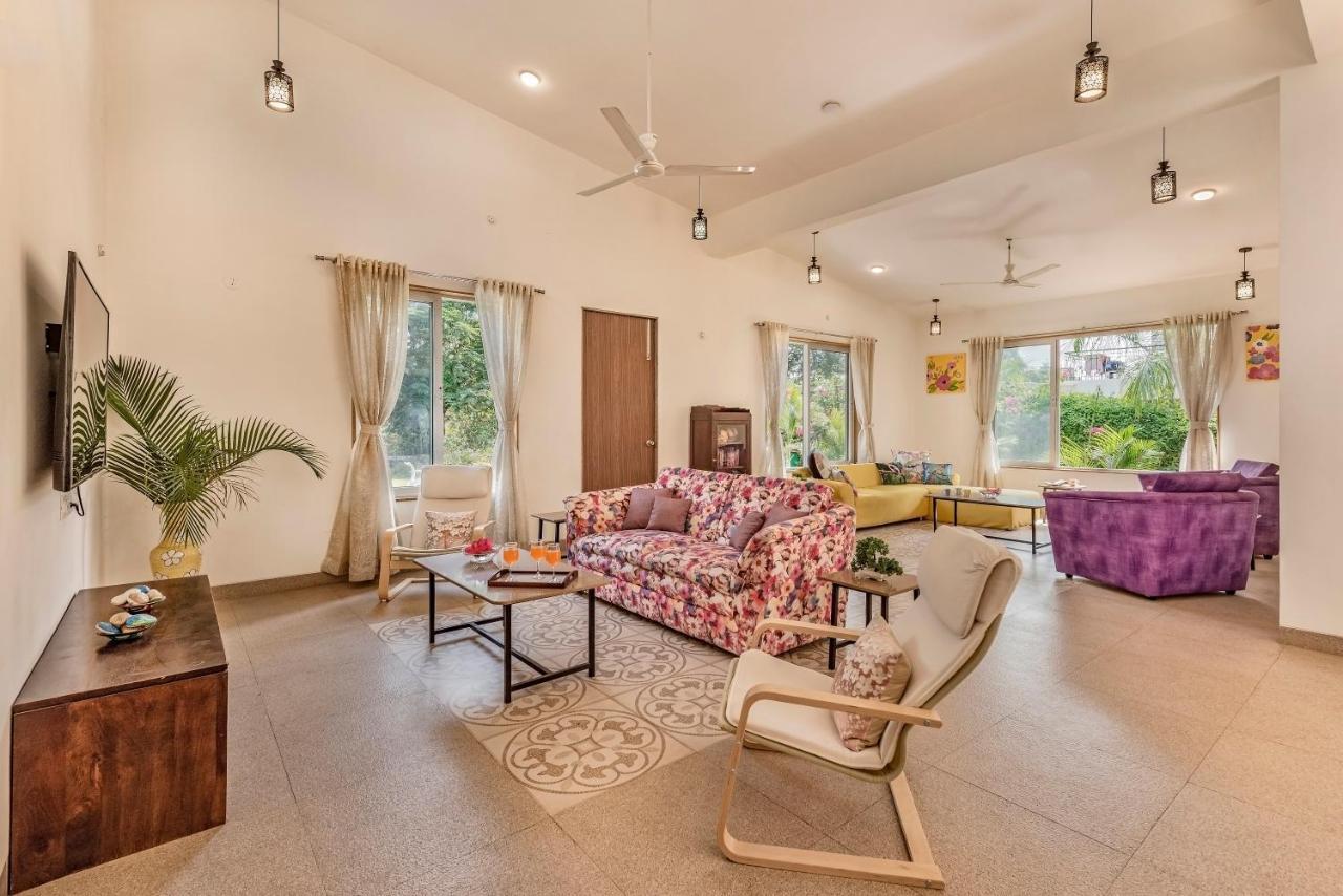 Saffronstays Roselle, Malavli - Pet-Friendly Pool Villa With Modern Interiors Лонавала Екстериор снимка
